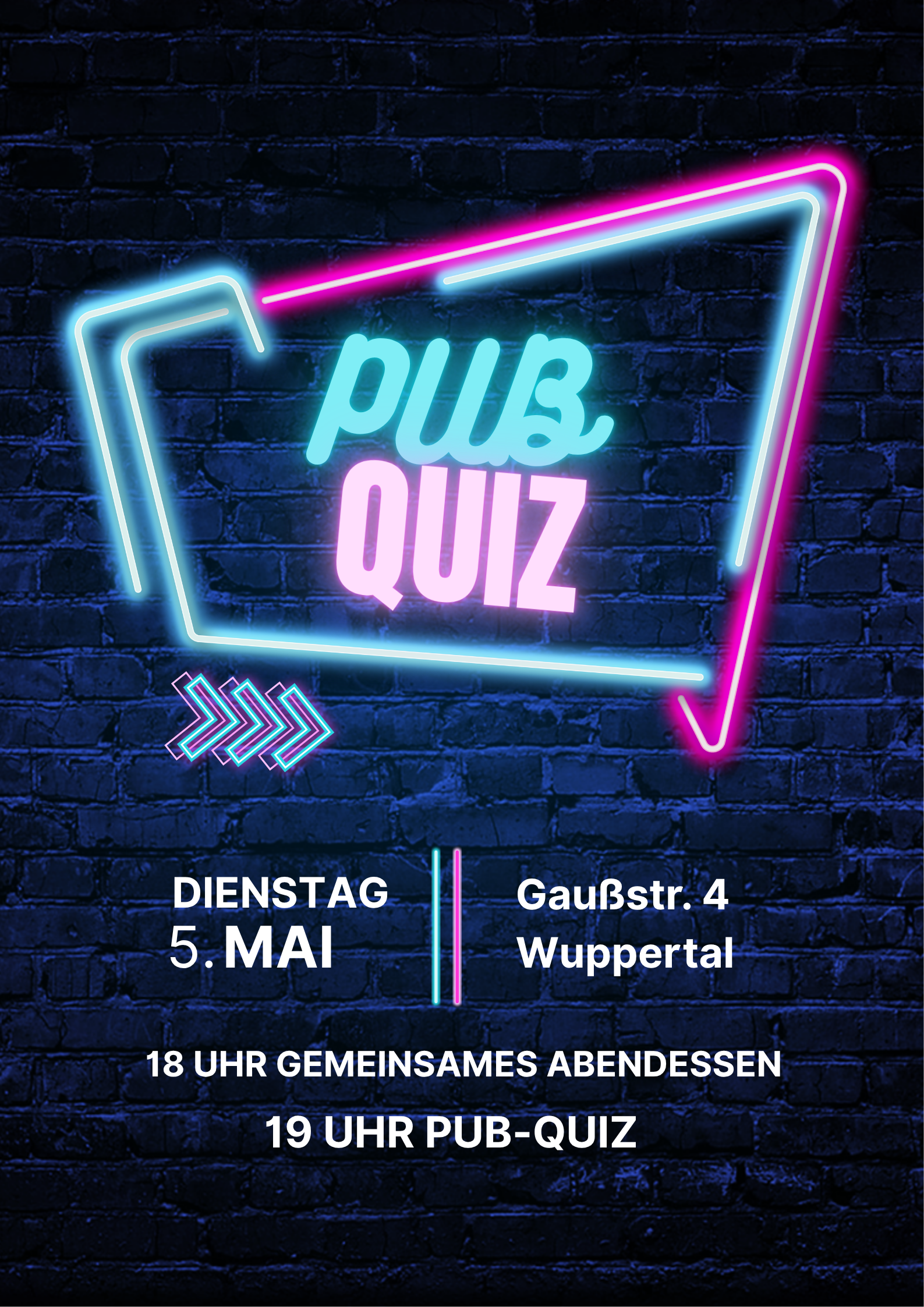 Pub-quiz Poster